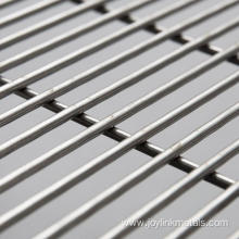 High-security welded wire fence panels
